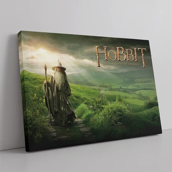 Интерьерная картина Хоббит: Нежданное путешествие, Гэндальф, Hobbit: Unexpected Journey (2012), 30×42 см (id2703)