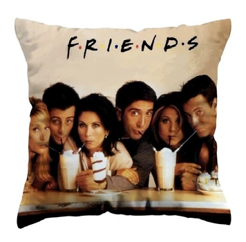 Декоративная подушка Generic FRIENDS сериал Друзья, 45х45 см Принт 541