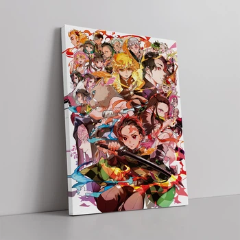 Интерьерная картина Истребитель демонов, Demon Slayer: Kimetsu no Yaiba, 42×30 см (id5363)