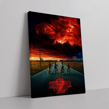Інтер'єрна картина Дивні Дива, Stranger Things 2, постер по серіалу, 60×43 см (id1195)