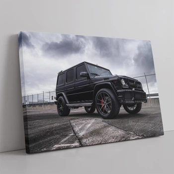 Интерьерная картина Мерседес Гелендваген, Гелик, Mercedes-Benz Gelandewagen, G-Wagen, 30×42 см (id4003)