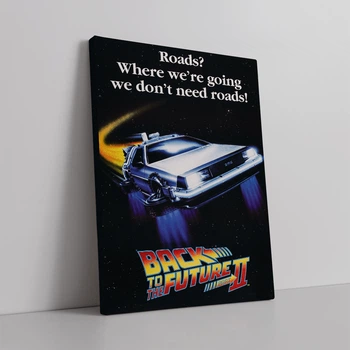 Интерьерная картина Назад в будущее, Back to the future, 42×30 см (id3719)