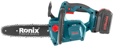 Аккумуляторная цепная пила Ronix 8651 20 Вт 10" 4 Ач (6975451223633)