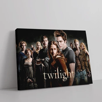 Интерьерная картина Сумерки, главные персонажи, Twilight (2008), 60×89 см (id6866)