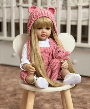 Реалістична лялька Реборн BZ Doll Марія Біла 55 см. Можна купати. Reborn з сертифікатом якості