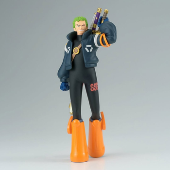 Фігурка аніме Banpresto Ван Піс Зоро The Shukko (Egghead Ver.) 17 см