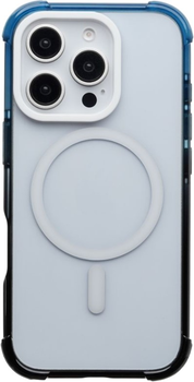 Панель Evelatus Defender Gradient Color MagSafe для Apple iPhone 16 Pro Black Blue (4752192092405)