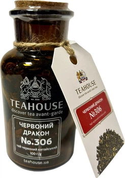 Чай красный Teahouse №306 Красный Дракон 100 г (4820209846317)