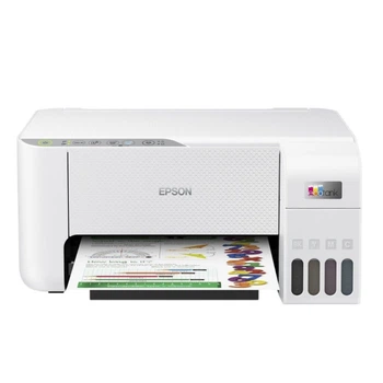 Струменевий принтер для друку сканер та ксерокс БФП 3 в 1 Epson EcoTank L3276 White кольоровий для дому та офісу інтерфейси USB 2.0 та Wi-Fi із вбудованою СНПЧ