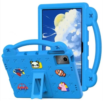 Детский чехол Junior Case Tablet на планшет Doogee T40 (11") / синий
