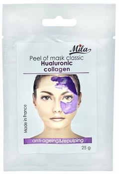 Альгинатная маска Гиалуроновая кислота + морськой коллаген / hyal.acid&mar.collagen, ТМ Mila, Франция 25г