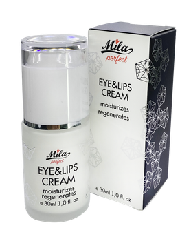 Крем для шкіри навколо очей та губ зволожуючий і укріплюючий / Contour Cream Eyes end Lips,Mila perfect,Франція, 30ml