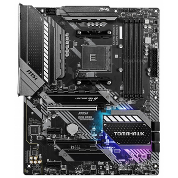 Материнська плата MSI MAG B550 TOMAHAWK (MAG B550 Tomahawk) (Socket AM4, AMD B550, ATX) Б/в