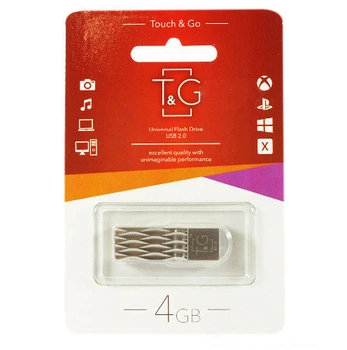 Флеш-накопитель Usb 4Gb T&G 103 Metal series