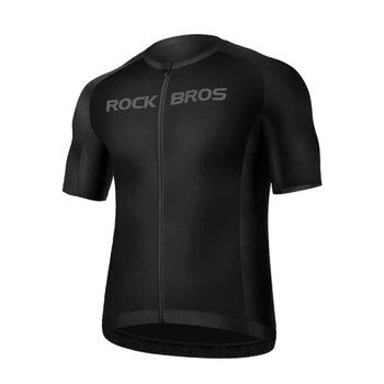 Джерси / футболка с коротким рукавом ROCKBROS | ZH0708 Размер S Черный (RB-ZH0708-6457)