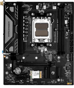 Материнська плата Maxsun Challenger B650 WIFI V2 (Challenger B650 WIFI V2) (Socket AM5, AMD B650, Micro-ATX)