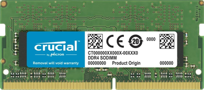 Модуль пам'яті Crucial DDR4 8GB 2400 SODIMM CL17 8Gbit Tray (CT8G4SFS824AT)