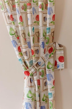 Готовая гардина ПРОВАНС Red apples, 145х250см 034894