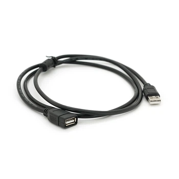 Удлинитель USB 2.0 AM/AF 1.5m черный