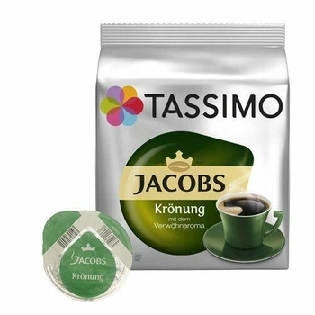 Кофе в капсулах Jacobs by Tassimo Krönung mit Verwöhnaroma (16 капсул)