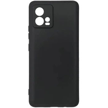 Чорний силіконовий чохол Epik із захистом камери на Motorola Moto G72 (Чорний) (173954)