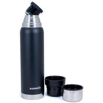 Питьевой термос Ranger Expert 0,9L; 8х8х31см. Черный. Термос для напитков Рейнджер RA_9932.