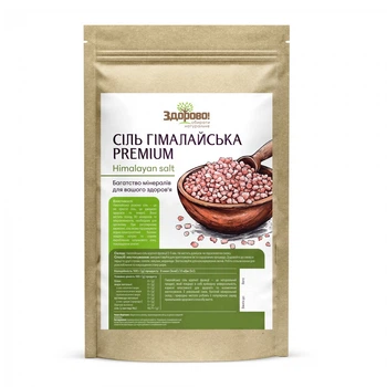 Гималайская соль крупная Premium 250г Здорово 250г Здорово