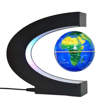 Глобус крутящийся в невесомости Globe Star с подсветкой Ночник-светильник