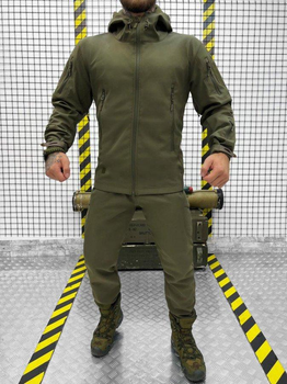Тактический костюм SoftShell с вентиляцией и утяжками Olive XXXL