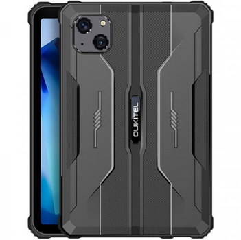 Защищенный планшет 8" Oukitel, 4/128 ГБ, Android 14, Helio G81, 16+8 Мп, IP69K, LTE, черный