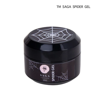 Гель-паутинка Saga № 7 (черная), 8ml.