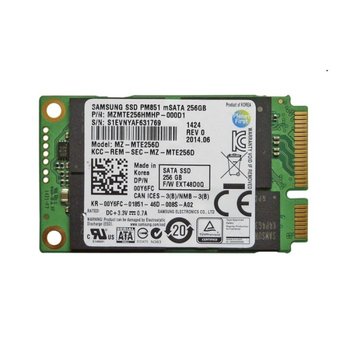 SSD накопичувач SAMSUNG PM851 256GB (mSATA, 3D TLC NAND, MZ-MTE256D) Б/В