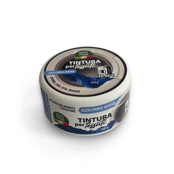 Краска-краситель для ткани «Azzurro jeans» голубой светлый серия Incanto italia, 350 г