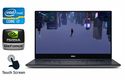 Игровой ноутбук Б-класс Dell XPS 15 9550 / 15.6" (3840x2160) IPS Touch / Intel Core i7-6700HQ (4 (8) ядра по 2.6 - 3.5 GHz) / 16 GB DDR4 / 512 GB SSD / nVidia GeForce GTX 960M, 2 GB GDDR5, 128-bit / HDMI / Windows 10 б/у