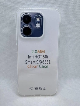 Чехол Clear Case 2мм для Infinix Smart 9 Прозрачный