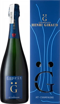 Шампанське Henri Giraud Esprit Nature біле брют 0.75 л 12% у подарунковій упаковці (2021000089046)
