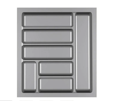 Лоток для столових приборів 500 сірий Variant 50, 430х480х42мм. PLATINUM