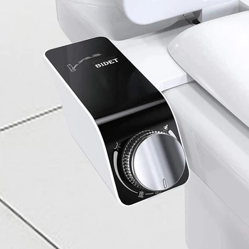 Універсальне біде-накладка SAMODRA Bidet тонка під кришку, з боковим модулем, Біла (SMWDRB)