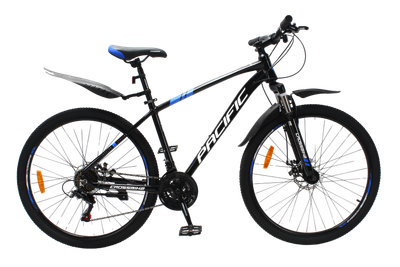 Велосипед Crossbike Pacific 2025 27,5" 17" Чорний-Синій