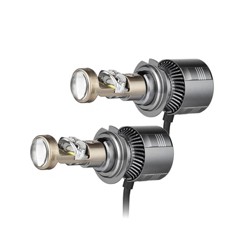 Комплект светодиодных линз HeadLight A82 H7 Mono-LED 5700K 12/24V 45W 10000LM 6000K