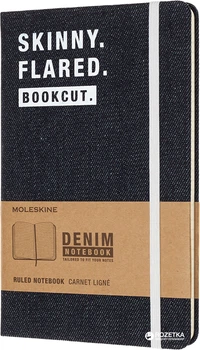 Записная книга Moleskine Denim 13 х 21 см 240 страниц в линейку Skinny (8058341710753)