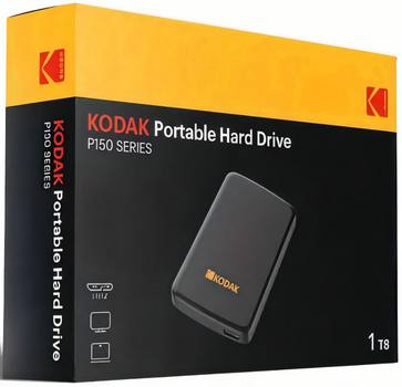 Зовнішній жорсткий диск Kodak 1TB, USB 3.0