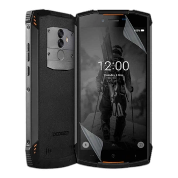 Антишпион приватная плёнка гидрогелевая для смартфона Doogee S55 Lite противоударная прозрачная