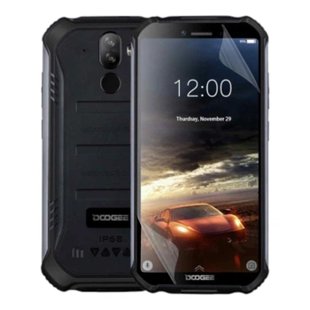 Антишпион приватная плёнка гидрогелевая для смартфона Doogee S40 lite противоударная прозрачная