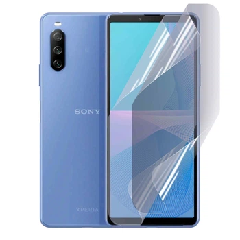 Плёнка гидрогелевая матовая для Sony Xperia 10 III протиударная прозрачная