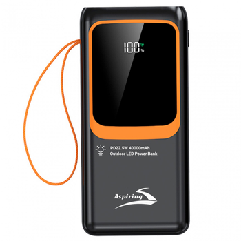 Батарея універсальна Aspiring Light 40 40000mAh PD/22.5W (PPLH.L04) (BR817545641)