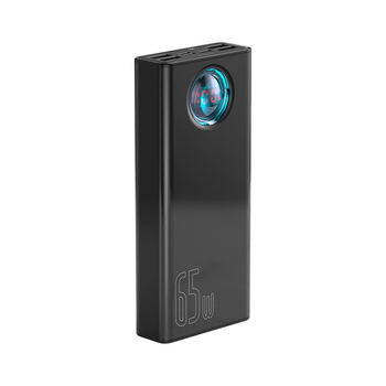 Батарея універсальна Baseus Amblight Digital Quick 30000mAh 65W, Black (PPLG00101) (BR817545368)