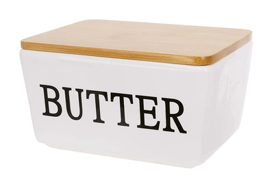Масленка Bona Di Butter 304-027 7.8х10.2х13.8 см белая