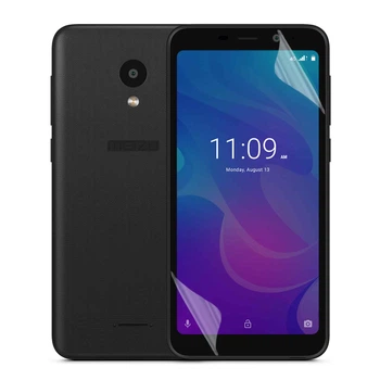 Плёнка гидрогелевая для Meizu C9 глянцевая противоударная прозрачная