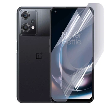 Антишпион приватная плёнка гидрогелевая для смартфона OnePlus Nord CE 2 Lite 5G противоударная прозрачная